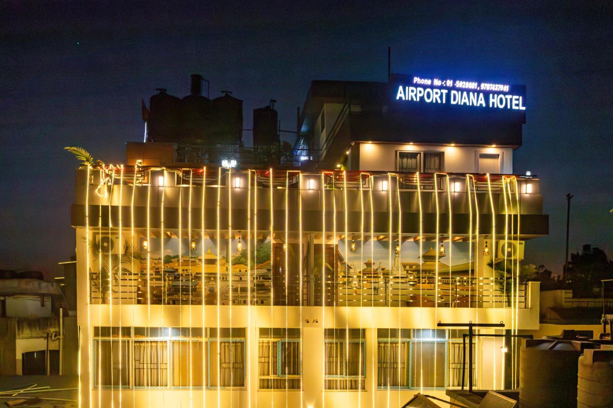 Airport Diana Hotel Catmandu Exterior foto